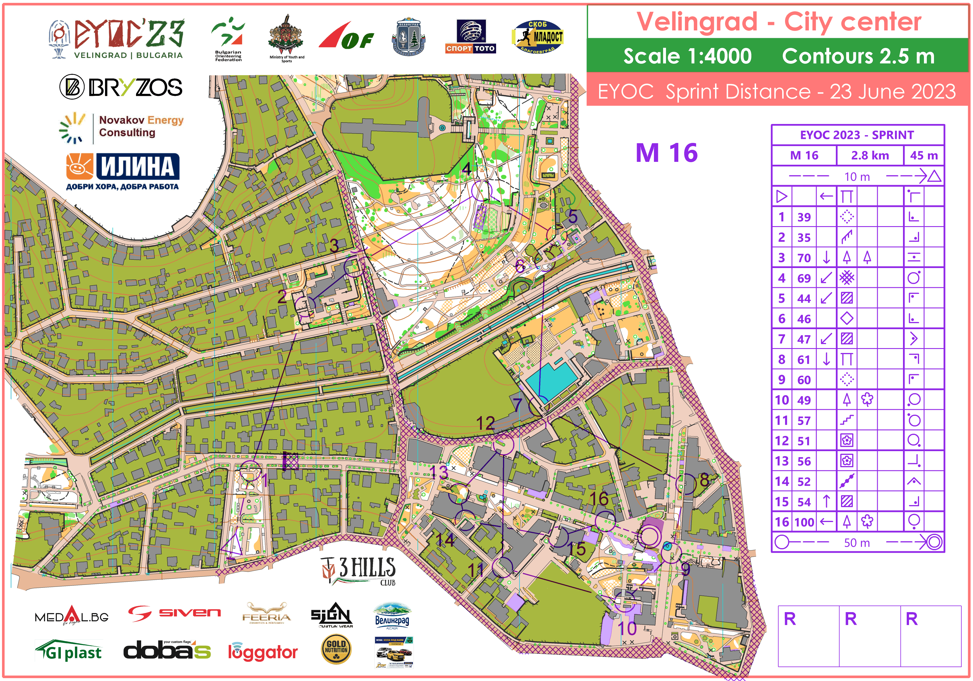 EYOC 2023 Sprint M16